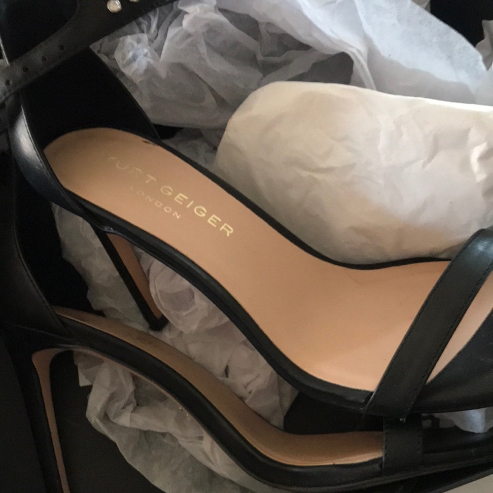 Kurt Geiger Black Strappy Heels
